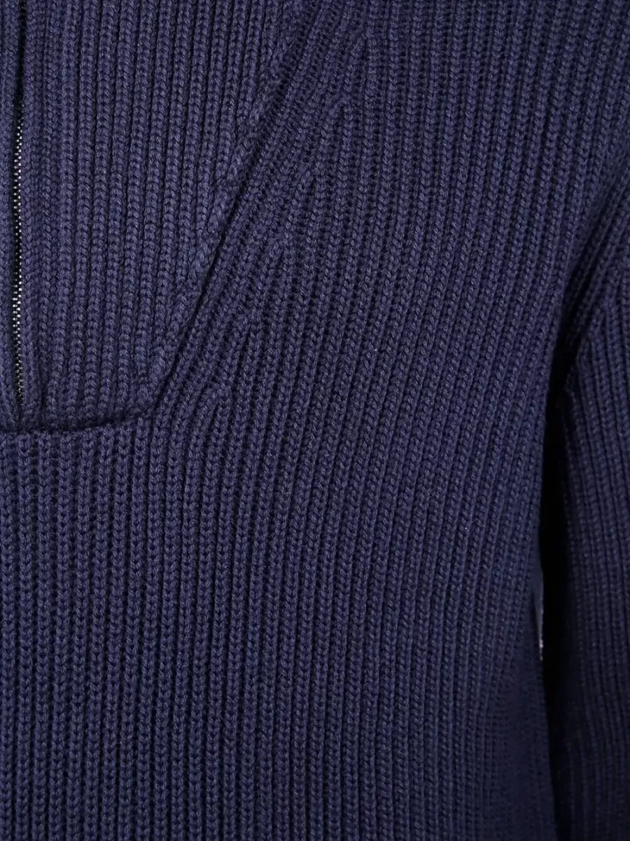 Filippo De Laurentis Wool Half Zip Jumper