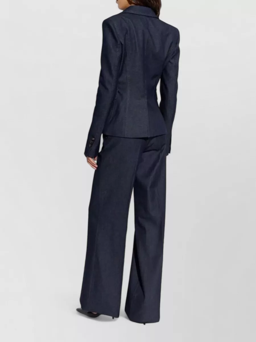 Dsquared2 Denim Suit Single Breasted Jacket Trousers