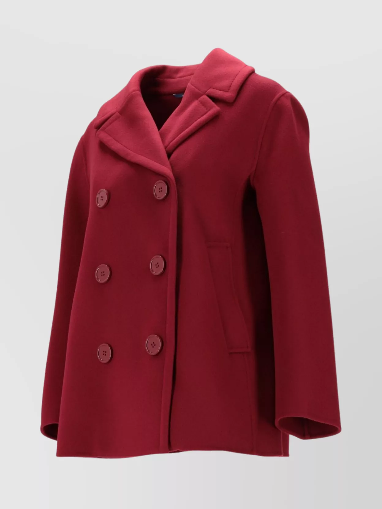 S Max Mara Tailored Jacket With Notched Lapels And Pockets