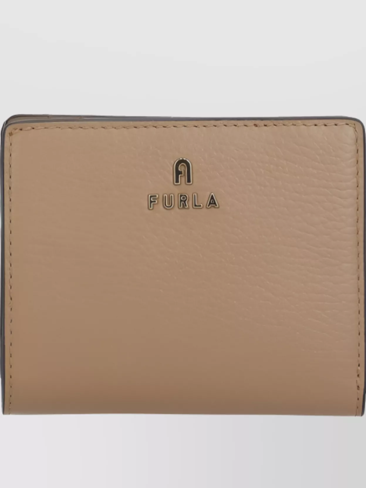 Furla Pebbled Leather Wallet With Multiple Cardholders
