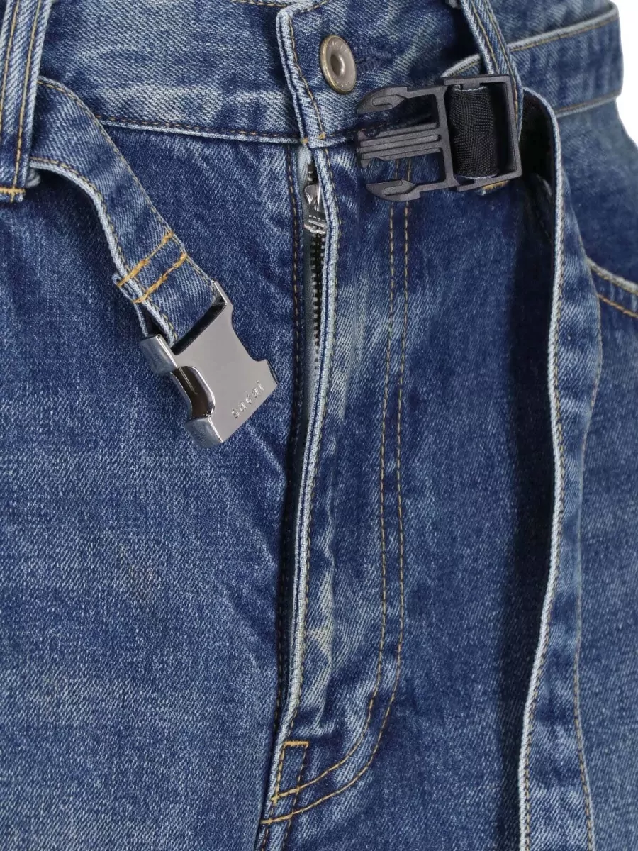 Sacai Straight Leg Jeans