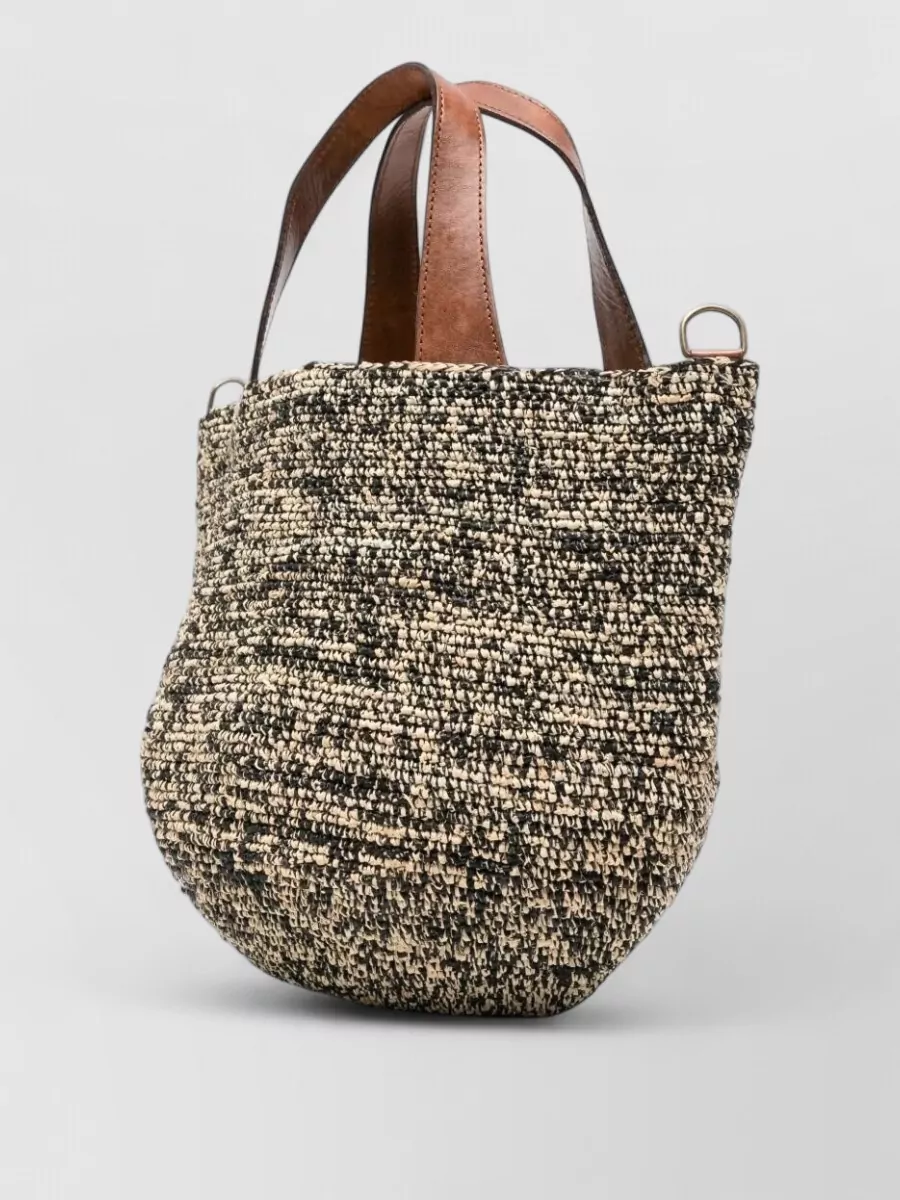 Ibeliv Raffia Crossbody Bag