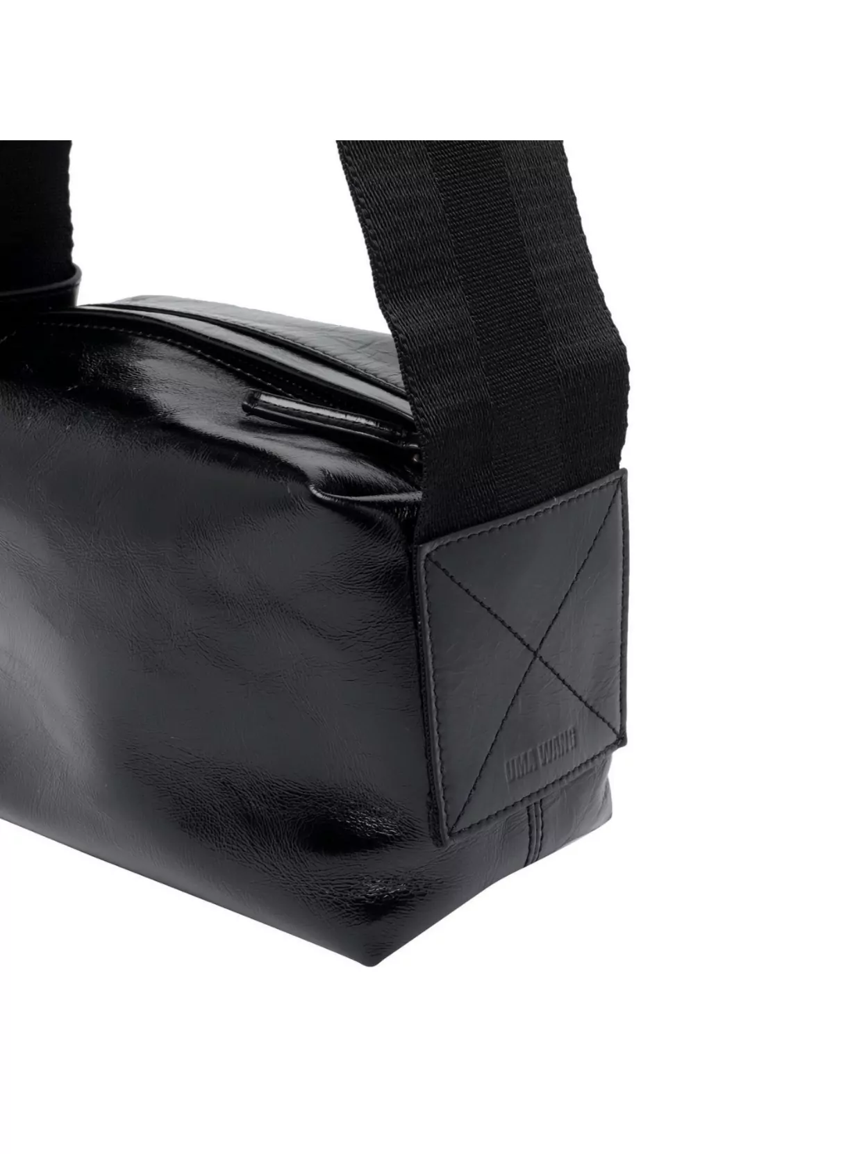 Uma Wang Rectangular Leather Small Shoulder Bag