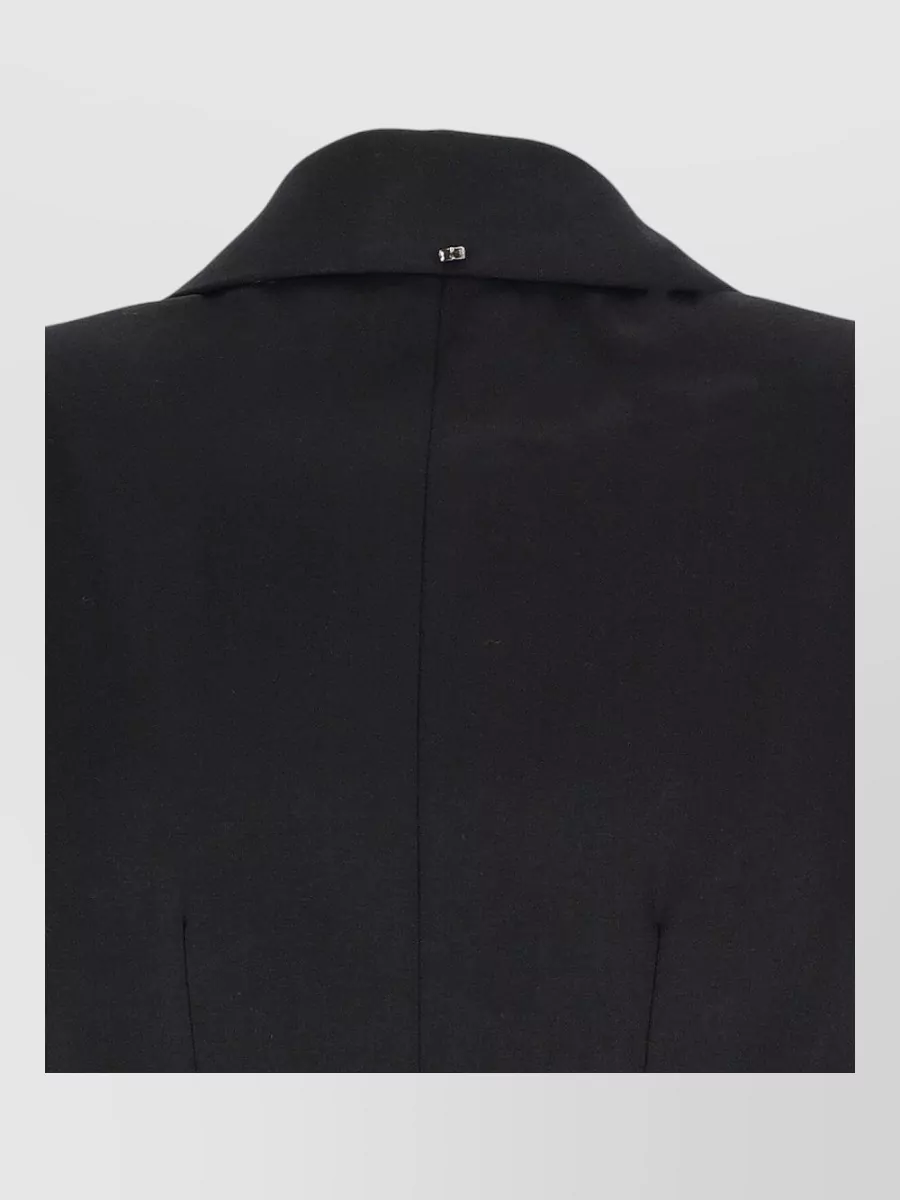 Sportmax Single Breasted Blazer Back Vent Notch Lapels