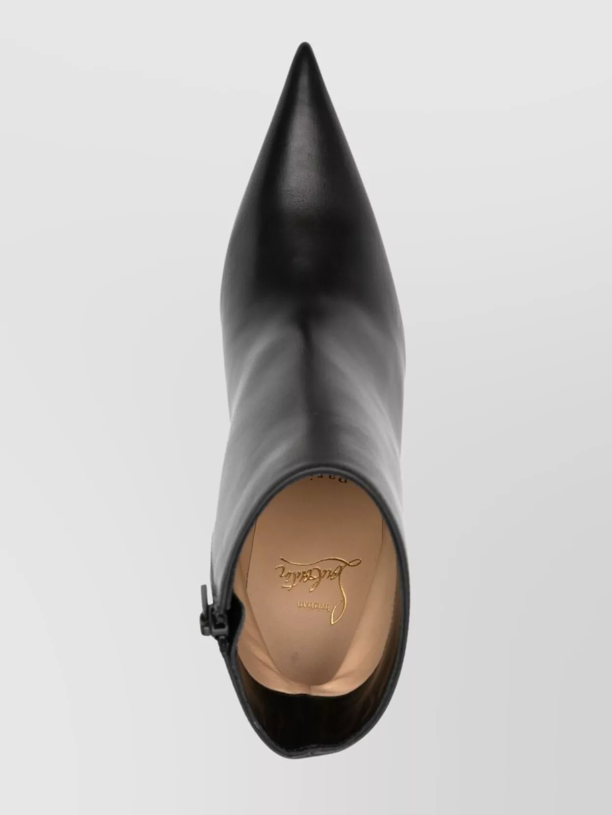 Christian Louboutin So Kate Booty High Heels Ankle Boots In Black Leather
