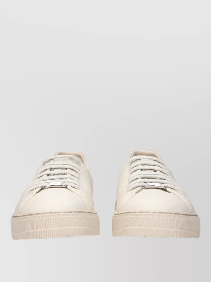 Ferragamo Leather Sneakers