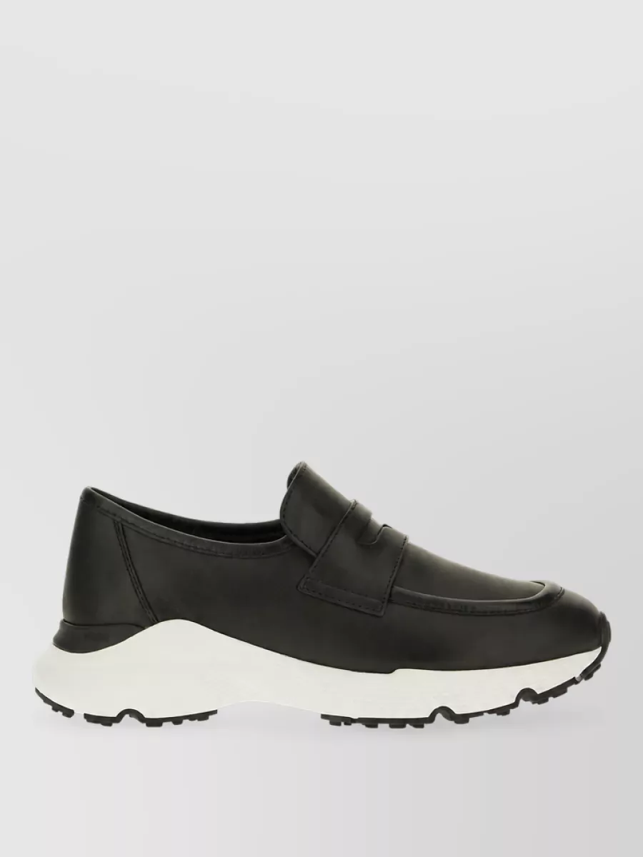 Tod's Leather Slip-On Sneakers