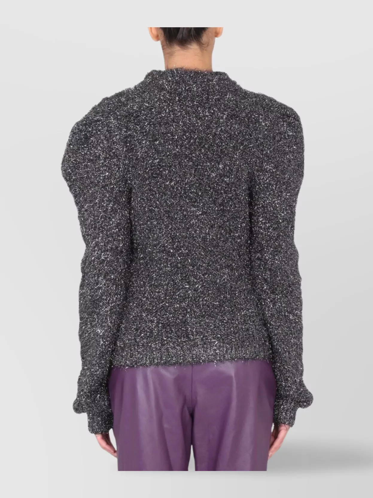 Alberta Ferretti Textured Shoulder Detail Knitwear