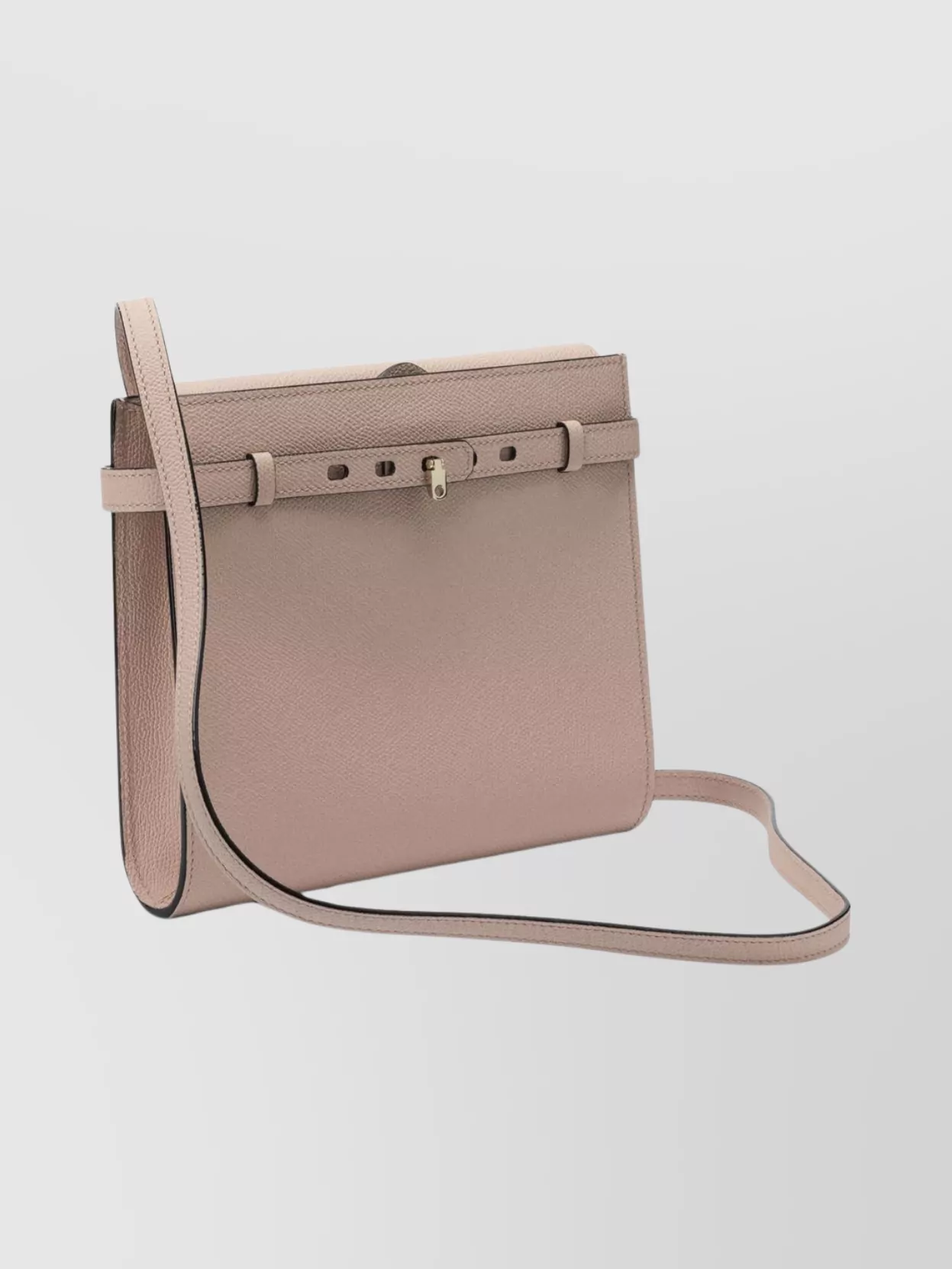Valextra Versatile Crossbody Satchel Adjustable Strap In Neutral