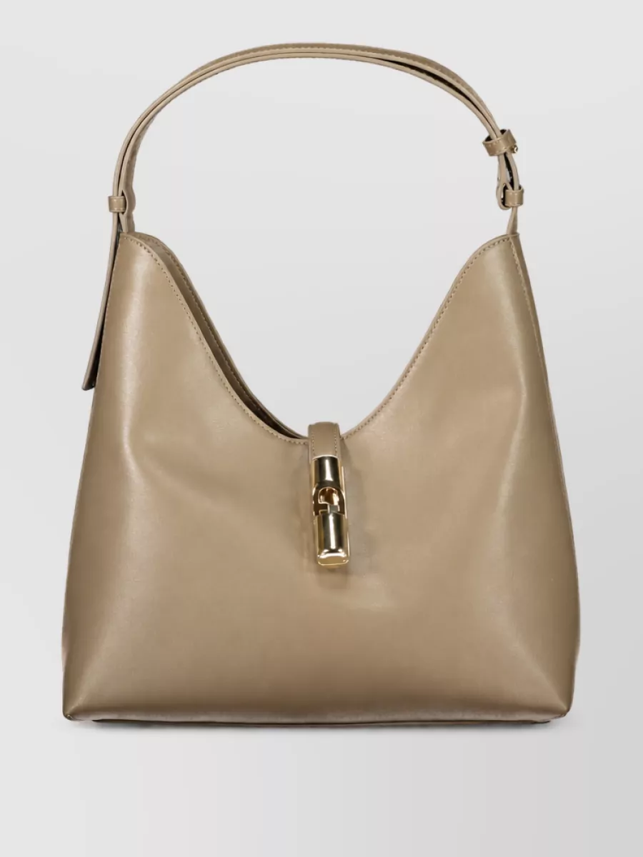 Furla leather shoulder bag