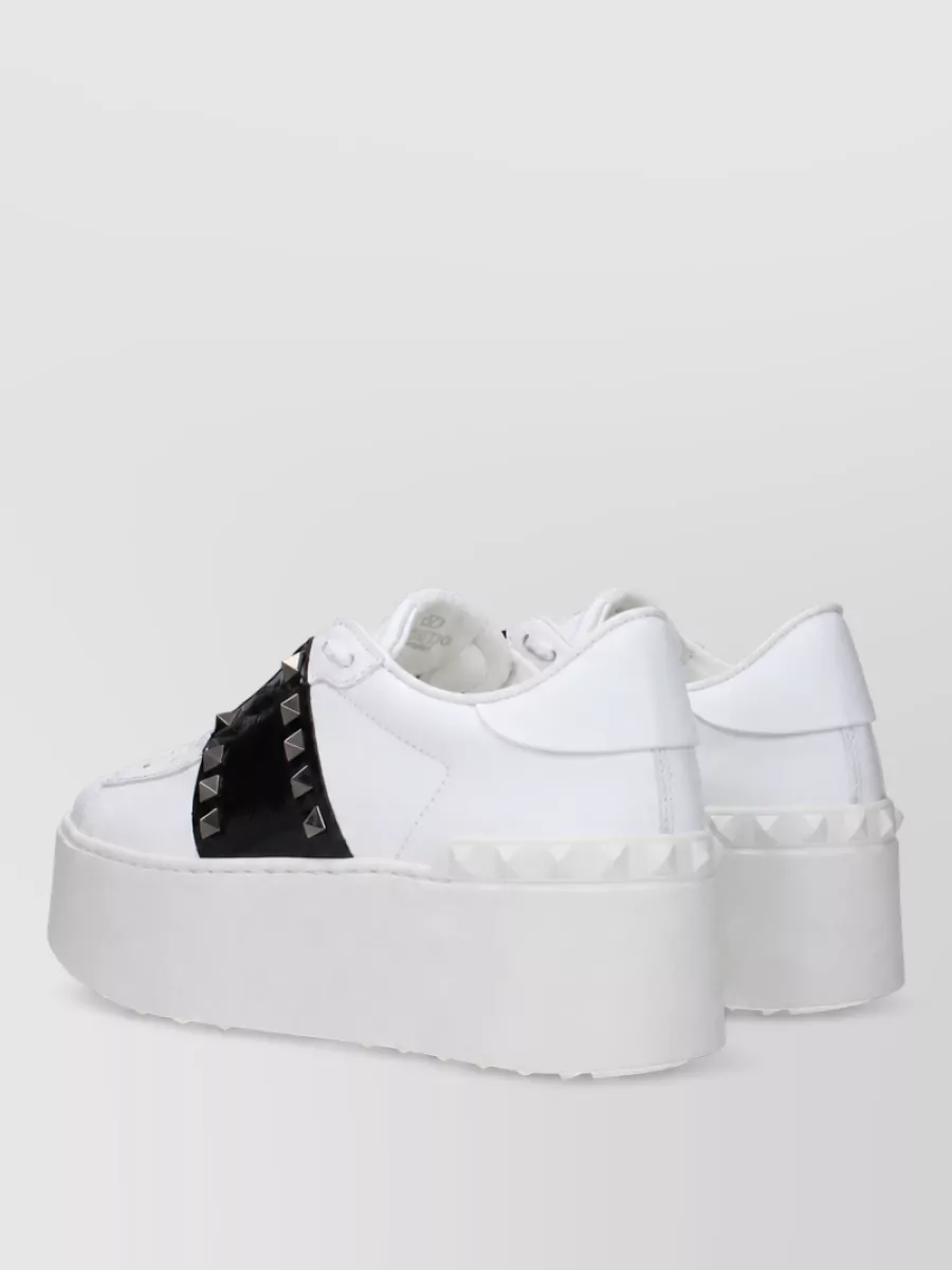 Valentino Garavani Leather Low-Top Sneakers