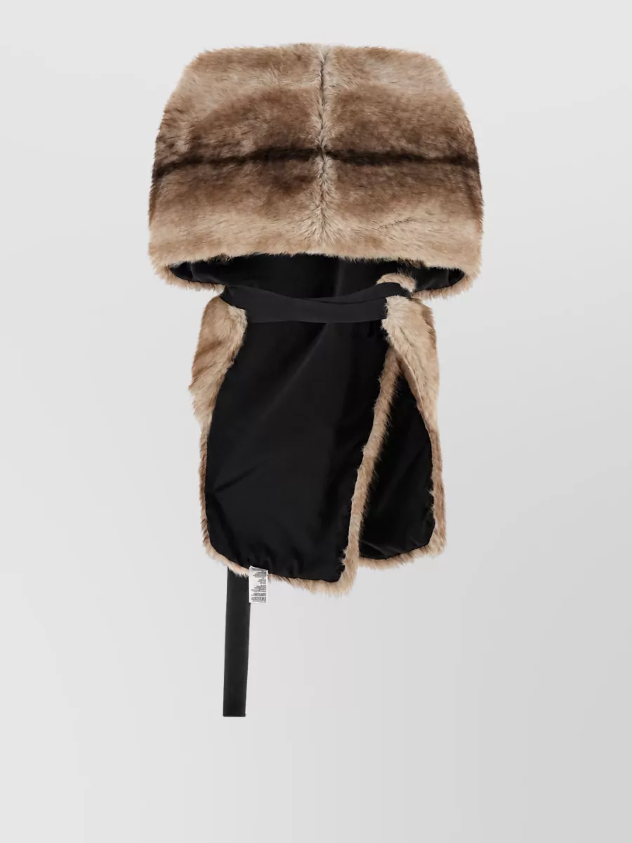 Nude Faux Fur Stole