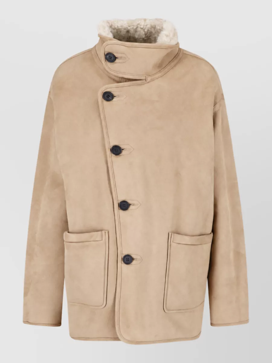 Low Classic Faux Fur Coat