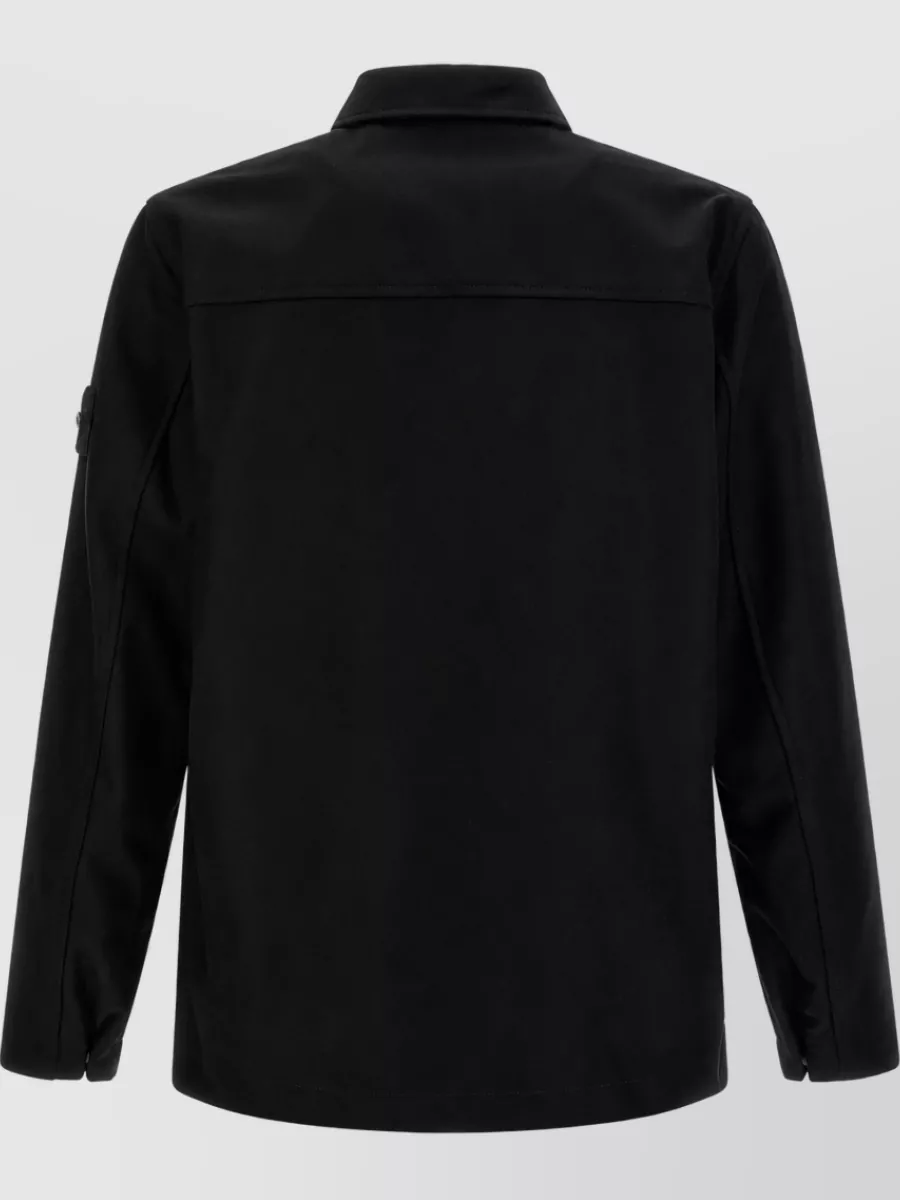 Stone Island Virgin Wool Shirt Jacket