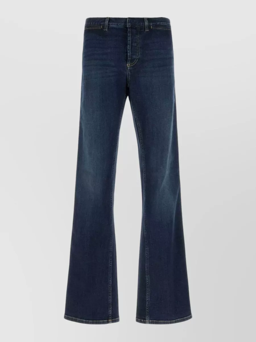 Gucci denim low-rise flared jeans