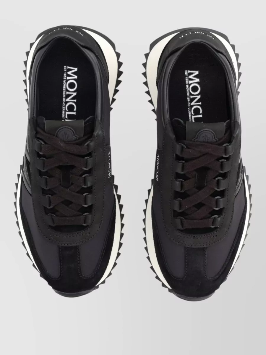 Moncler Leather Low-Top Sneakers