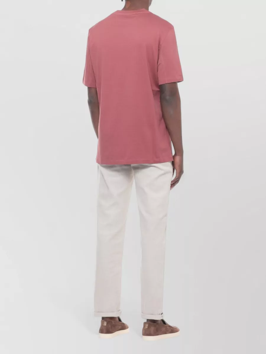 Brunello Cucinelli Cotton Regular-Fit Logo-Print T-Shirt