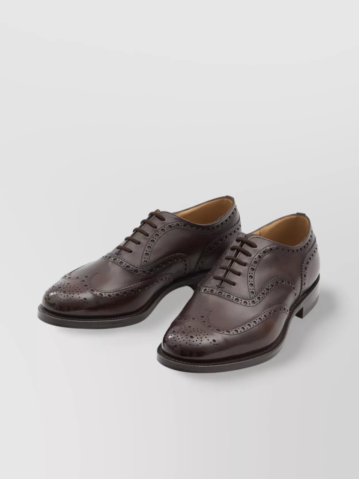 Church's Hand-Finished Brogue Lace-Up Shoes