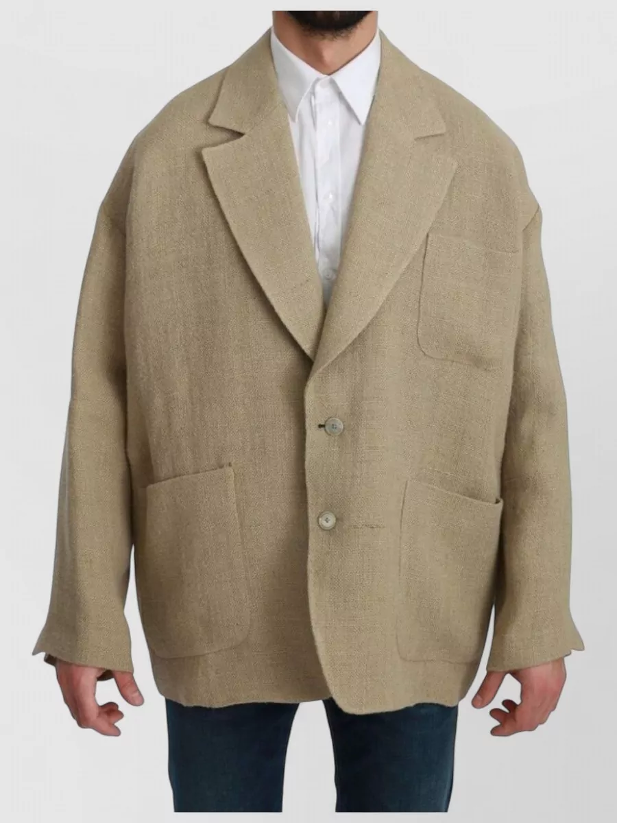 Dolce&Gabbana Jute single-breasted blazer