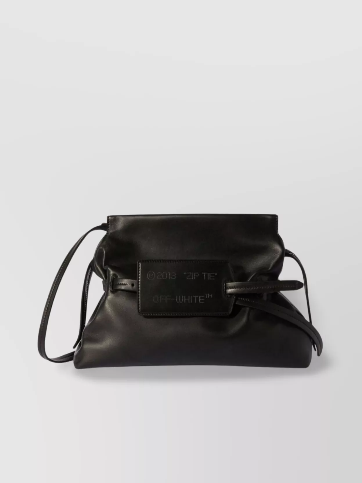 Off-white Rectangular Top Handle Cross-body Bags & Satchels In Black