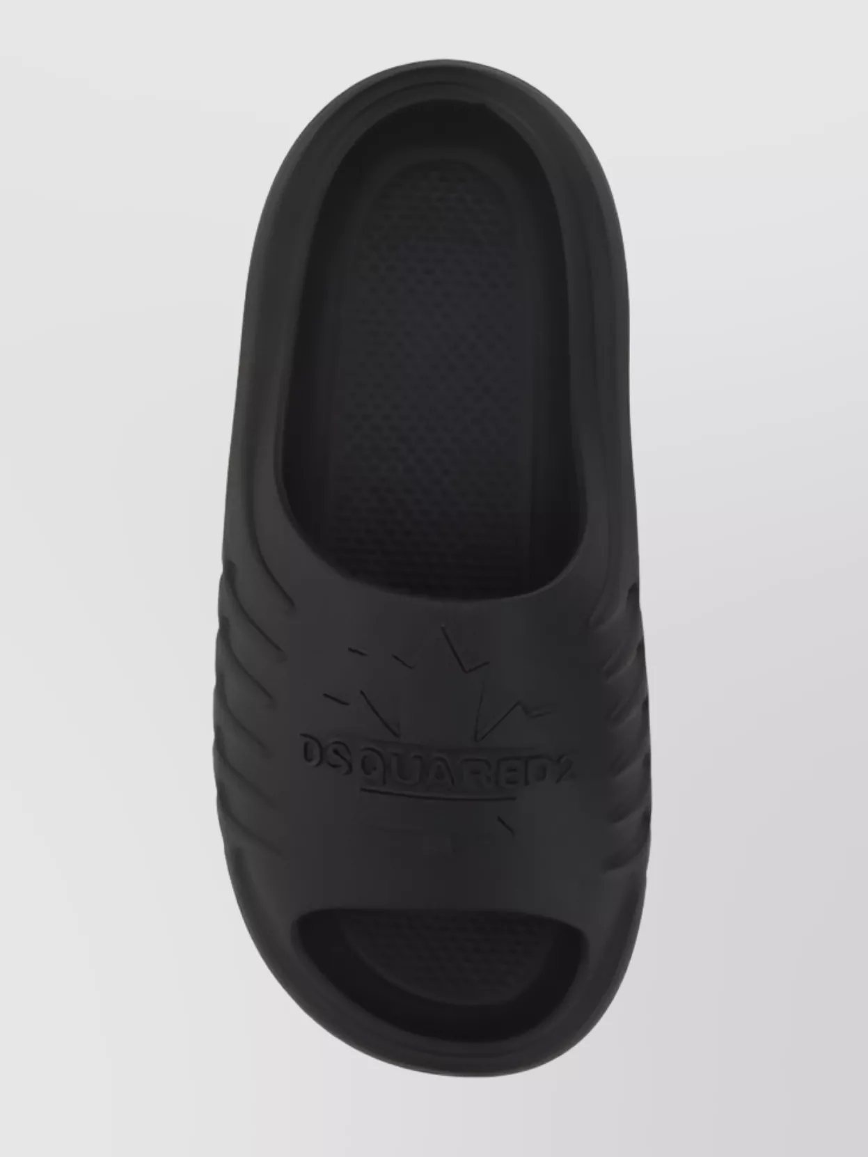 Dsquared2 Footbed Sandals With Ridged Sole And Rubber Design