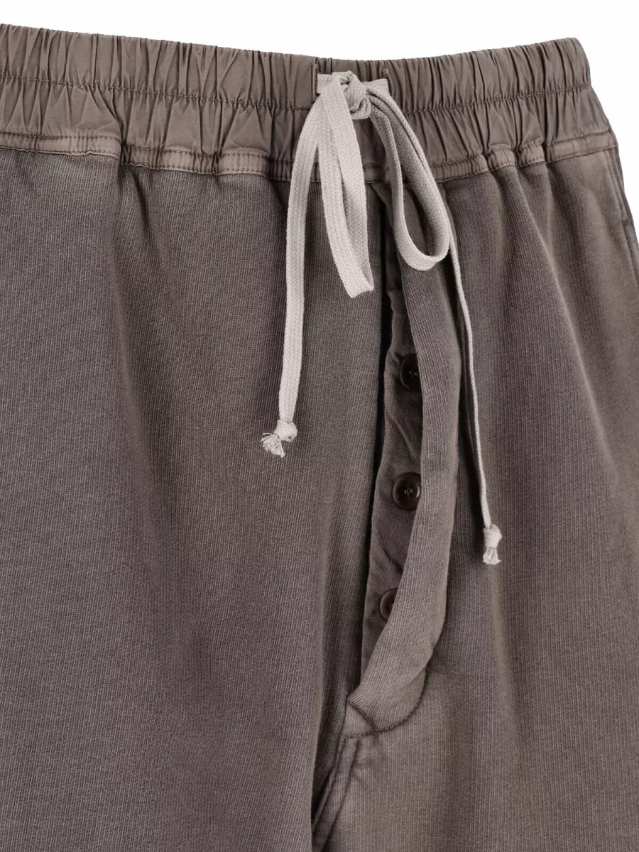 Rick Owens Drkshdw Straight Cotton Tailored Shorts