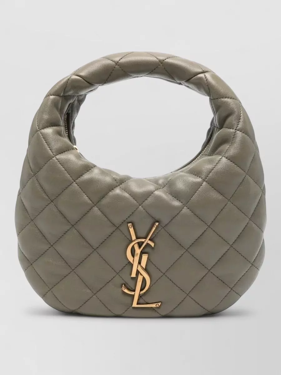 Saint Laurent Icarino baby lamb leather quilted tote bag