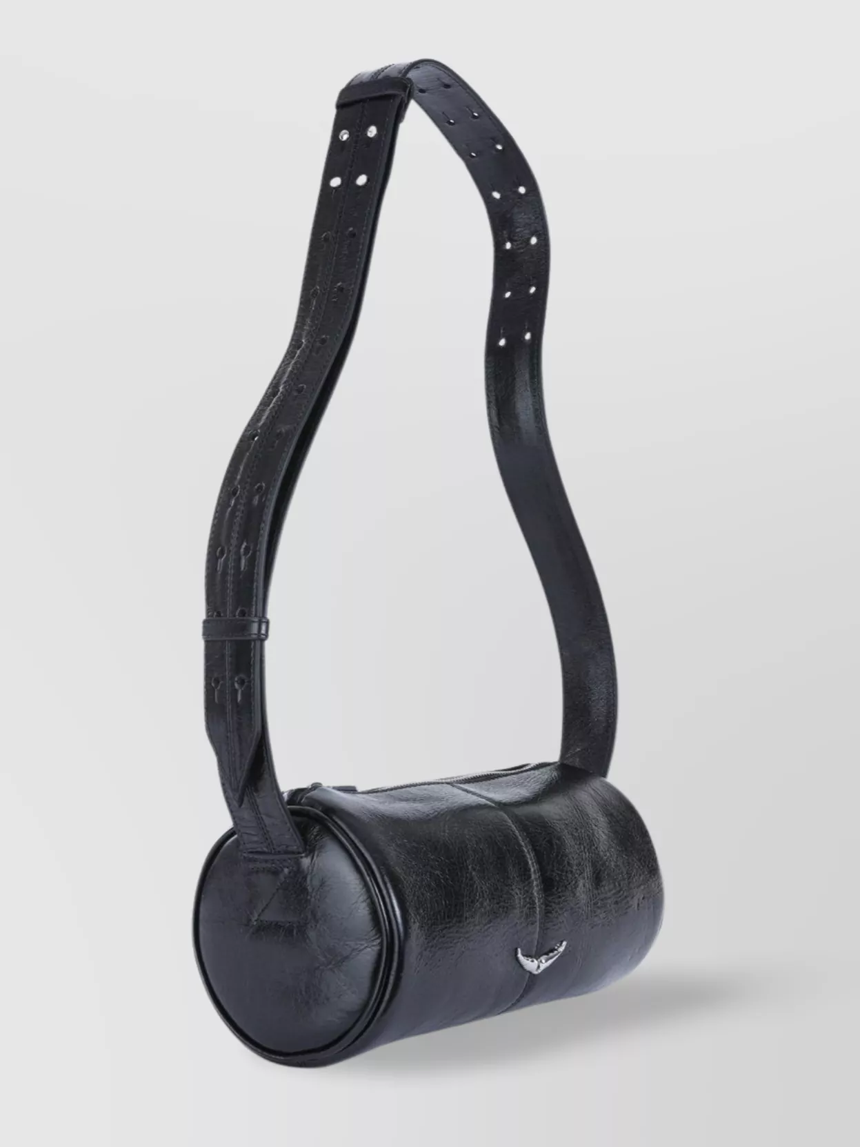 Zadig & Voltaire Round Shape Textured Finish