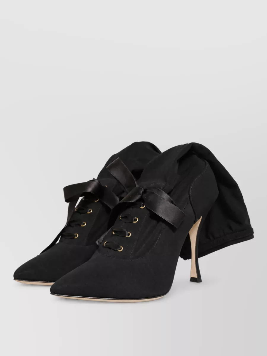 Dolce&Gabbana mid calf stiletto boots