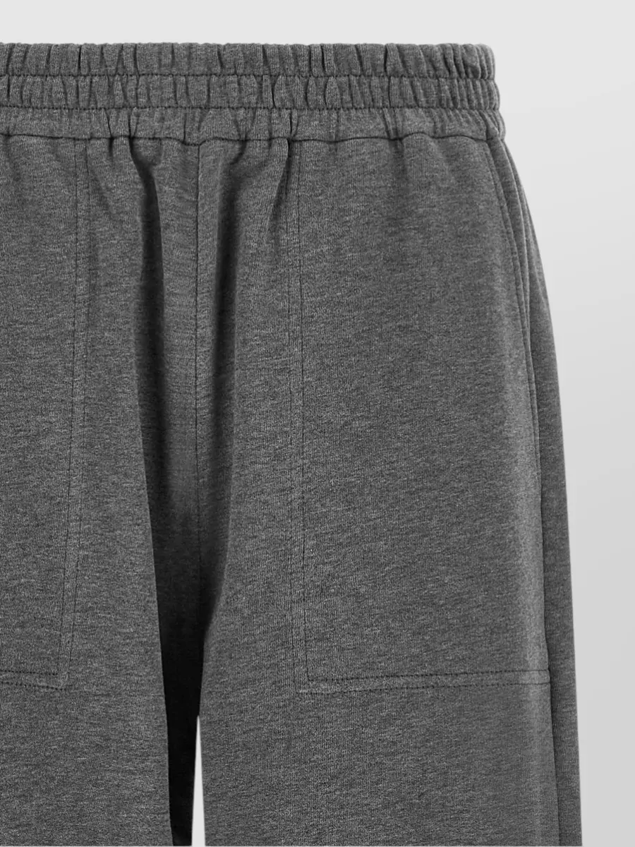 Brunello Cucinelli Wide Leg Cotton Lounge Trousers