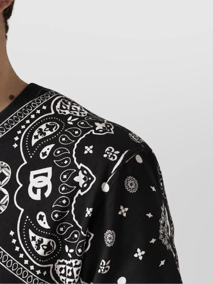 Dolce&Gabbana Cotton Crew Neck T-Shirt