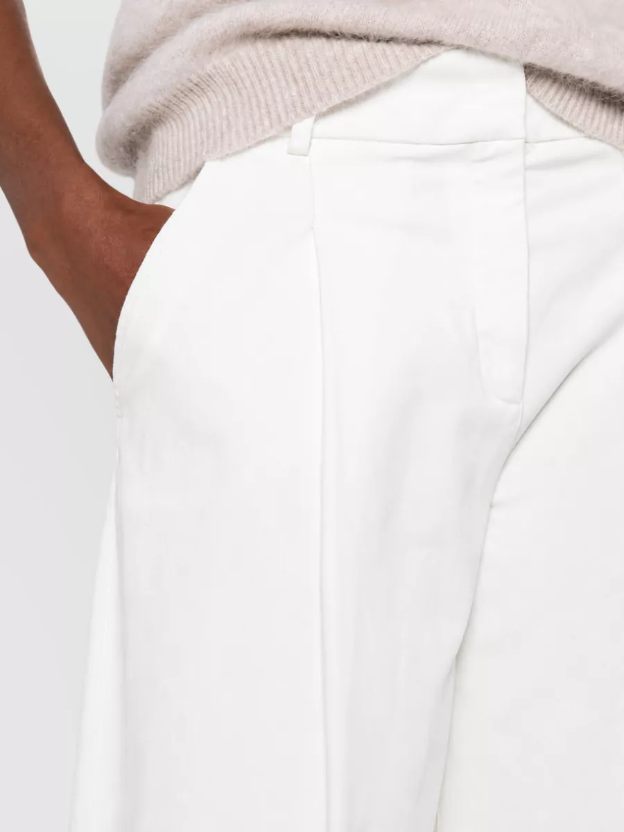 Via Masini 80 Pleated Wide-Leg Trousers