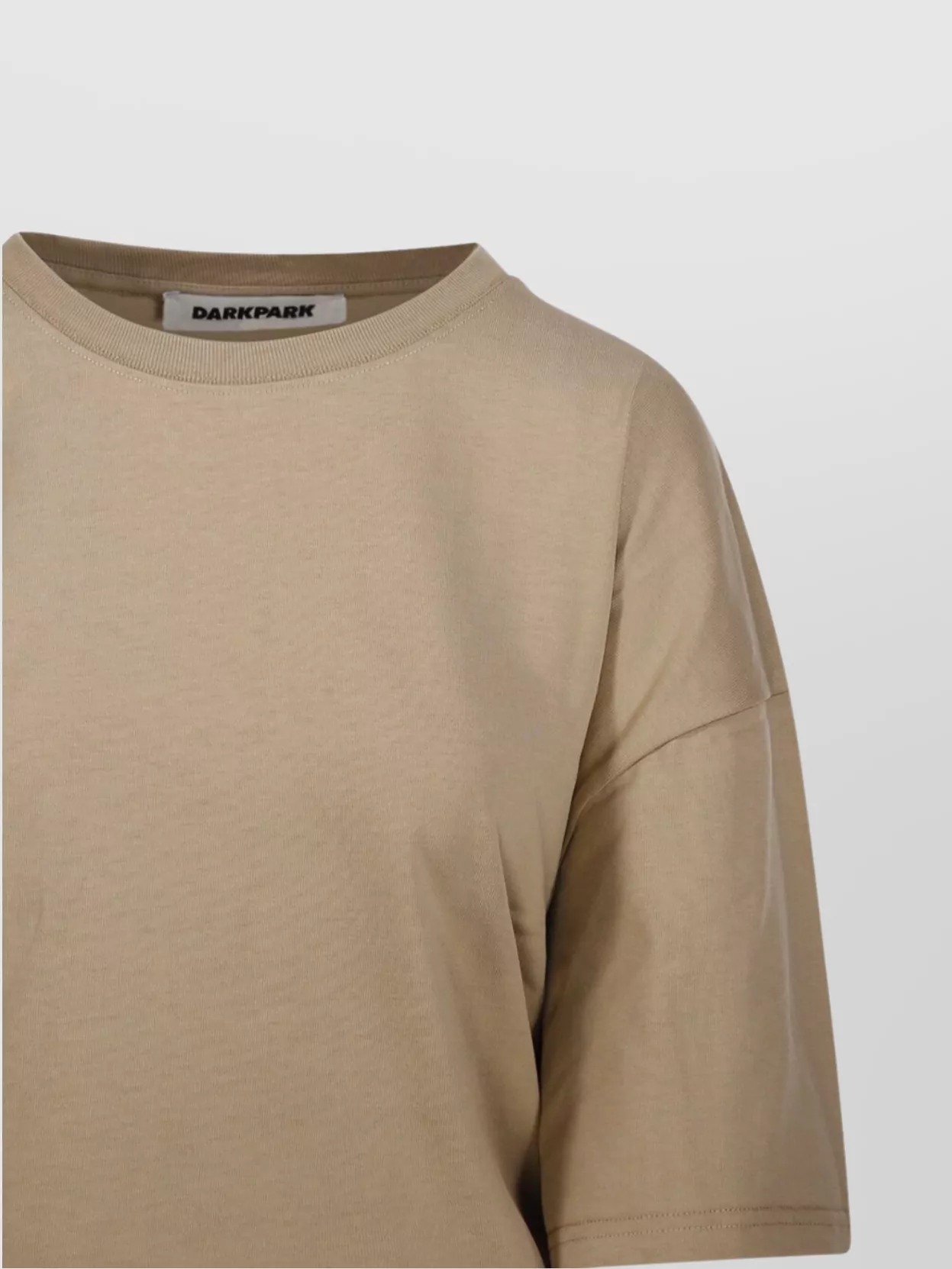 Shop Darkpark Draped T-shirt Back Detail