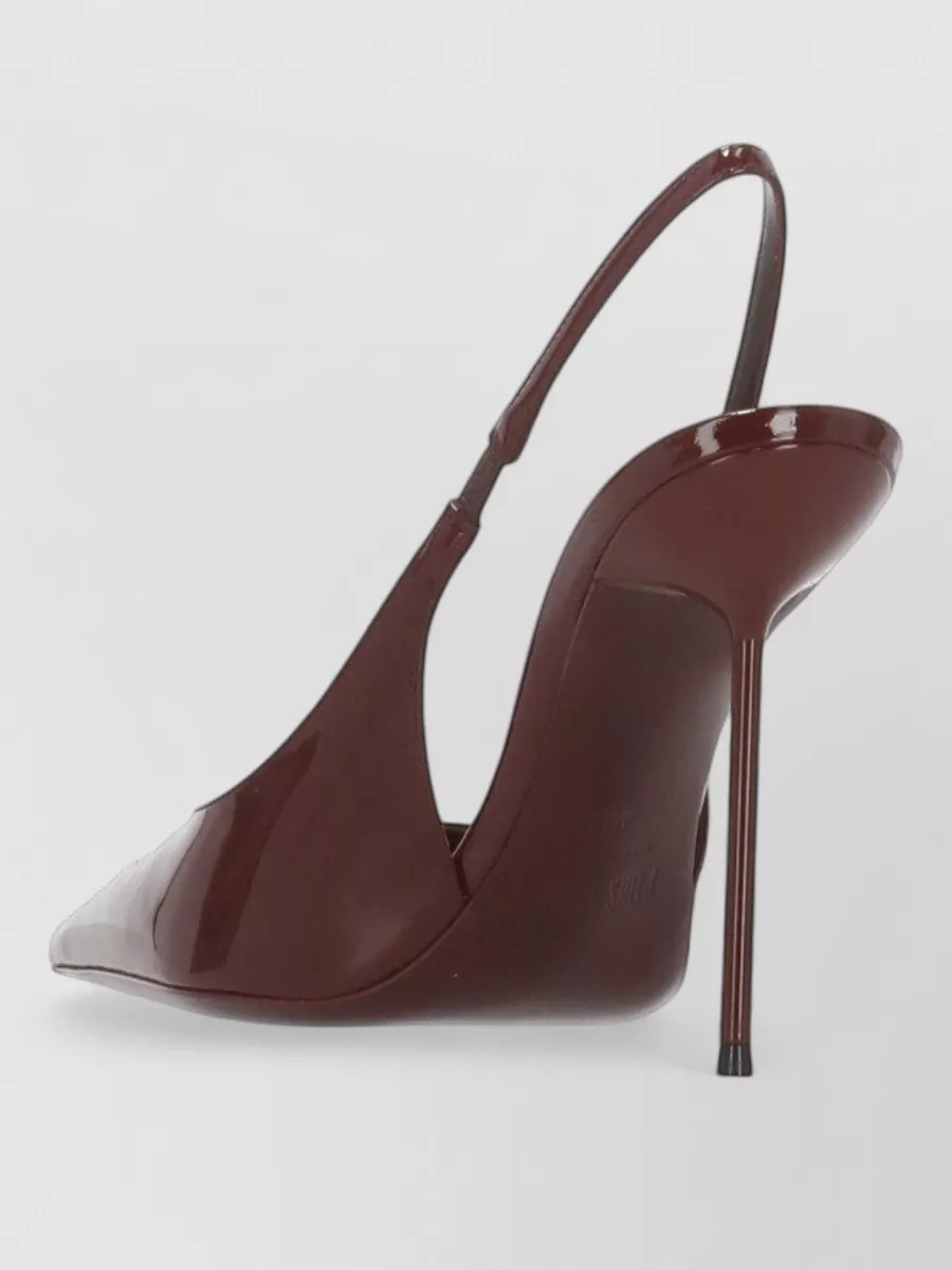 Paris Texas Leather Slingback Pumps