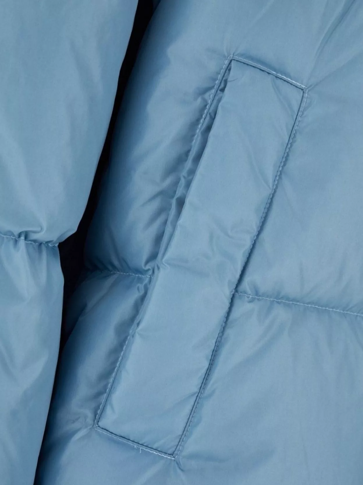Weekend Max Mara Light Blue Nylon Down Jacket