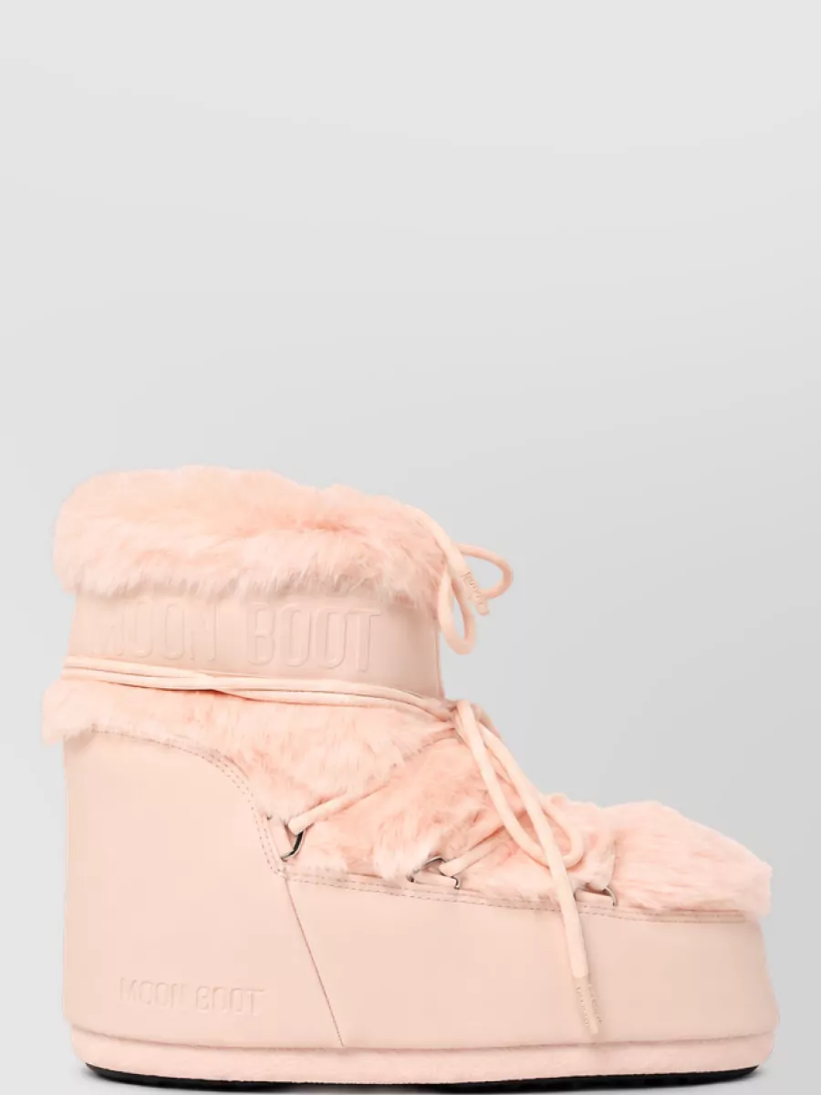 Moon Boot Faux Fur Ankle Boots