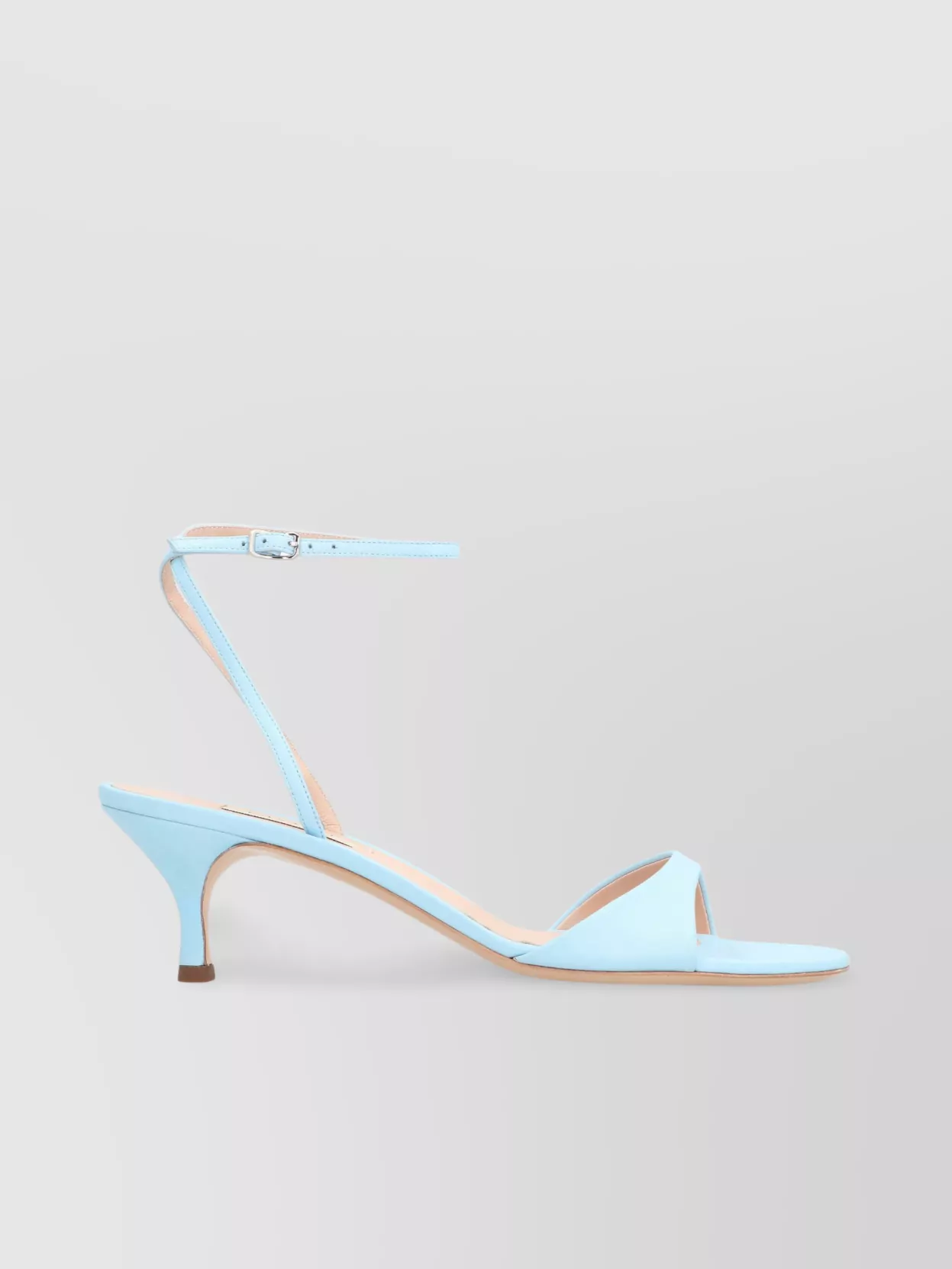 Casadei Leather Sandals With Ankle Strap And Thin Heel In White