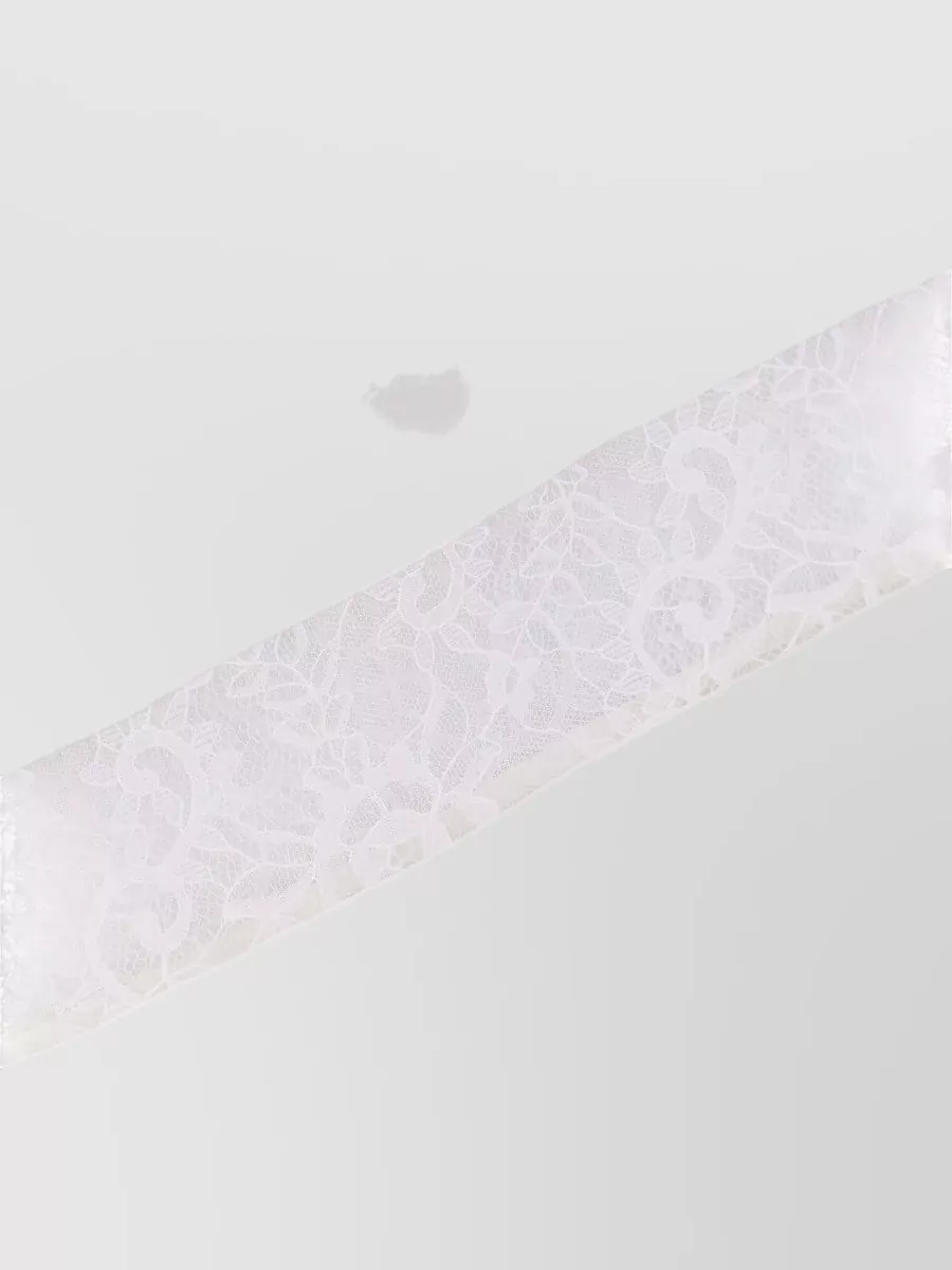 Pinko Cotton Lace-Insert Tank Top