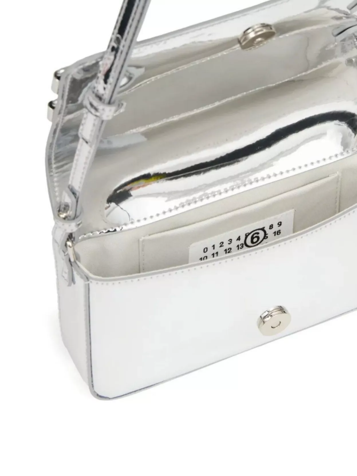 Mm6 Maison Margiela Shoulder Bag With Adjustable Strap And Buckle Detail