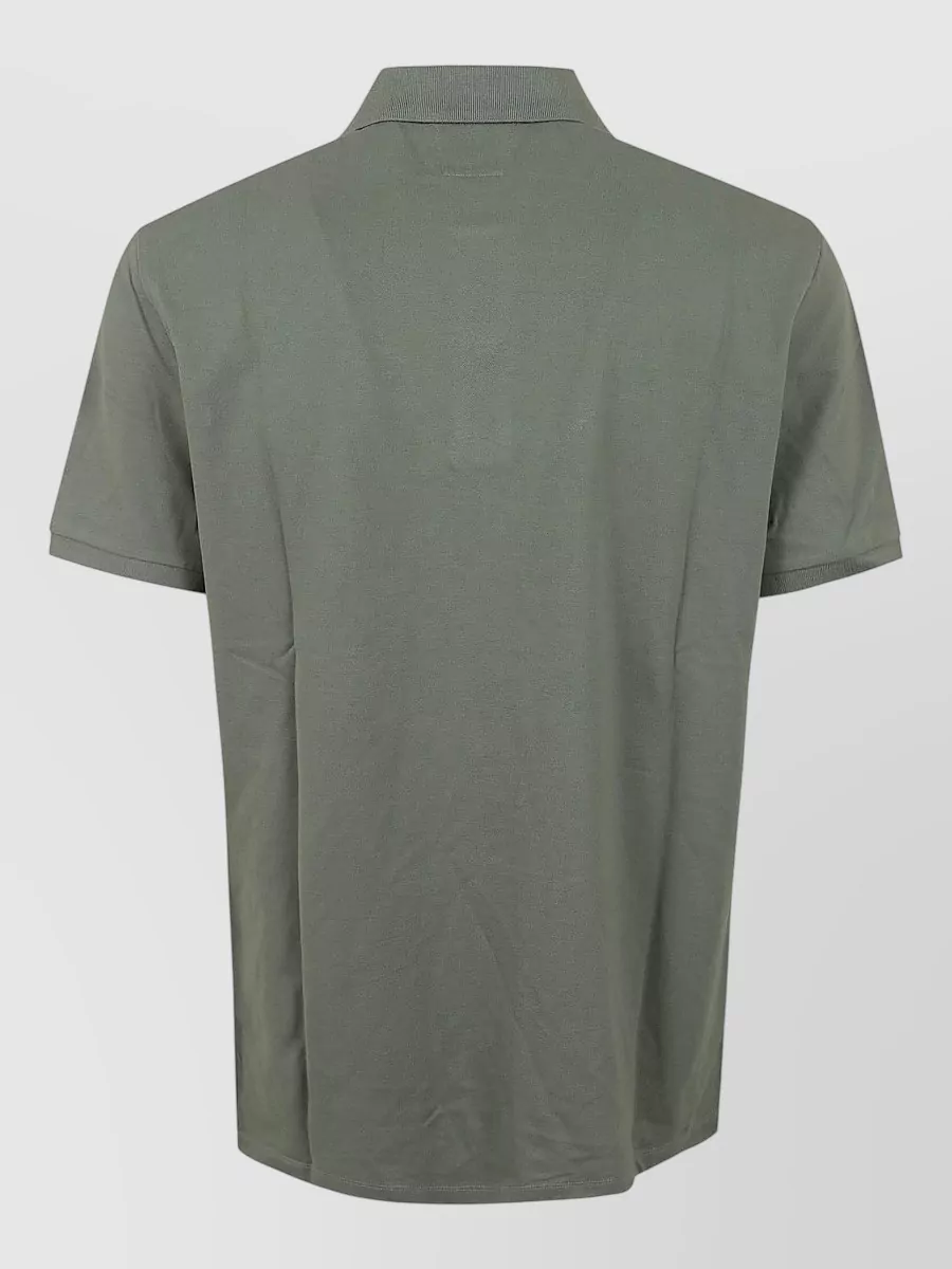 C.p. Company Piquet Short-Sleeve Polo Shirt