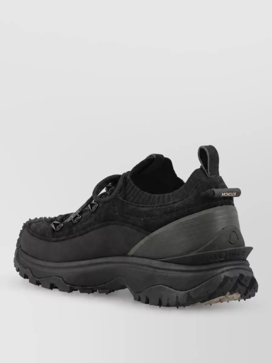 Moncler Leather Low-Top Sneakers