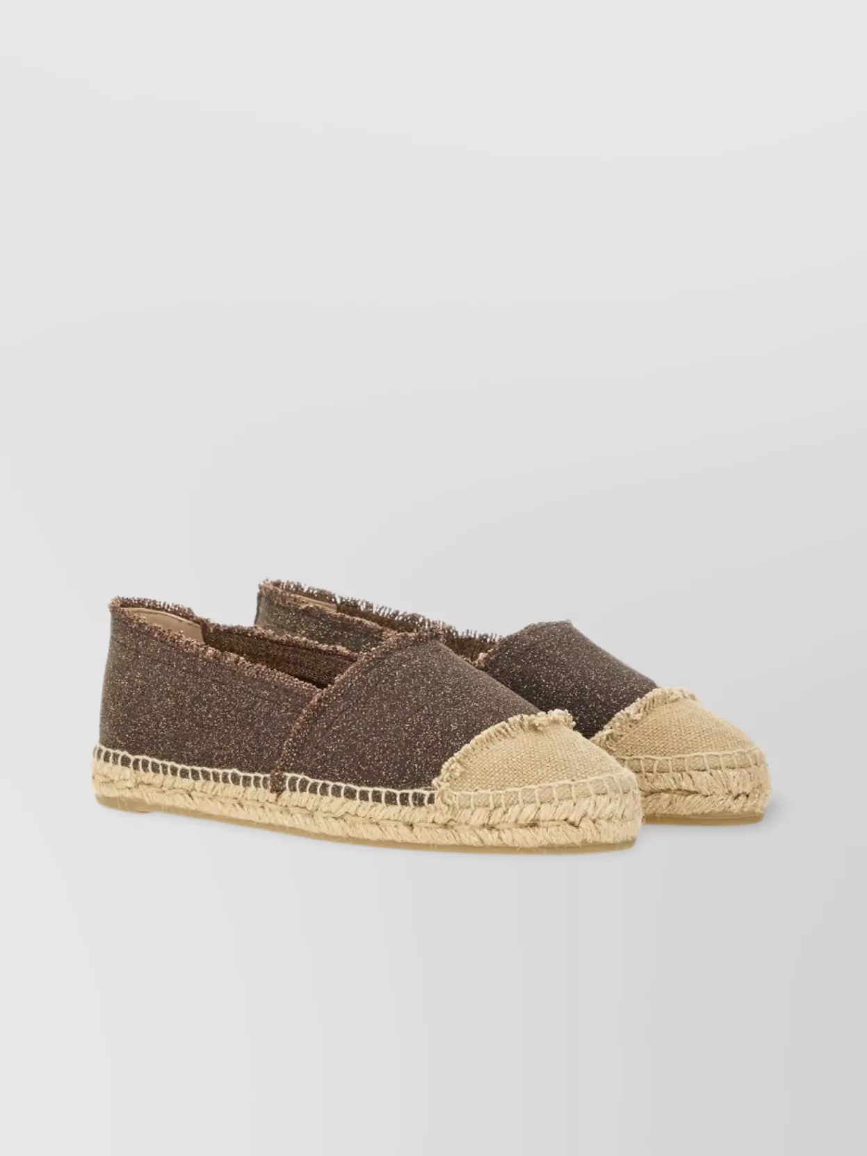Castaner "Kampala" Espadrille With Two-Tone Frayed Sole