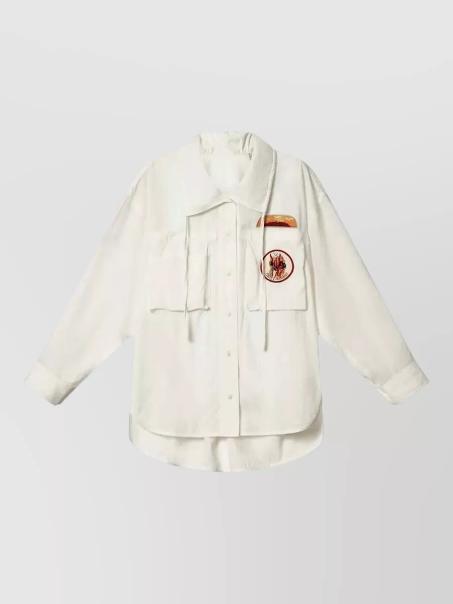 Isabel Marant Embroidered Shirt Jacket