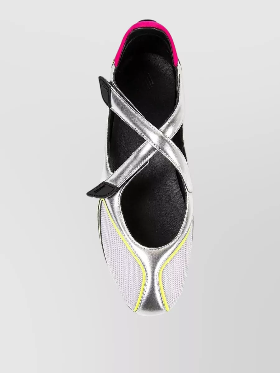 The Attico Holographic Ballerina Flats