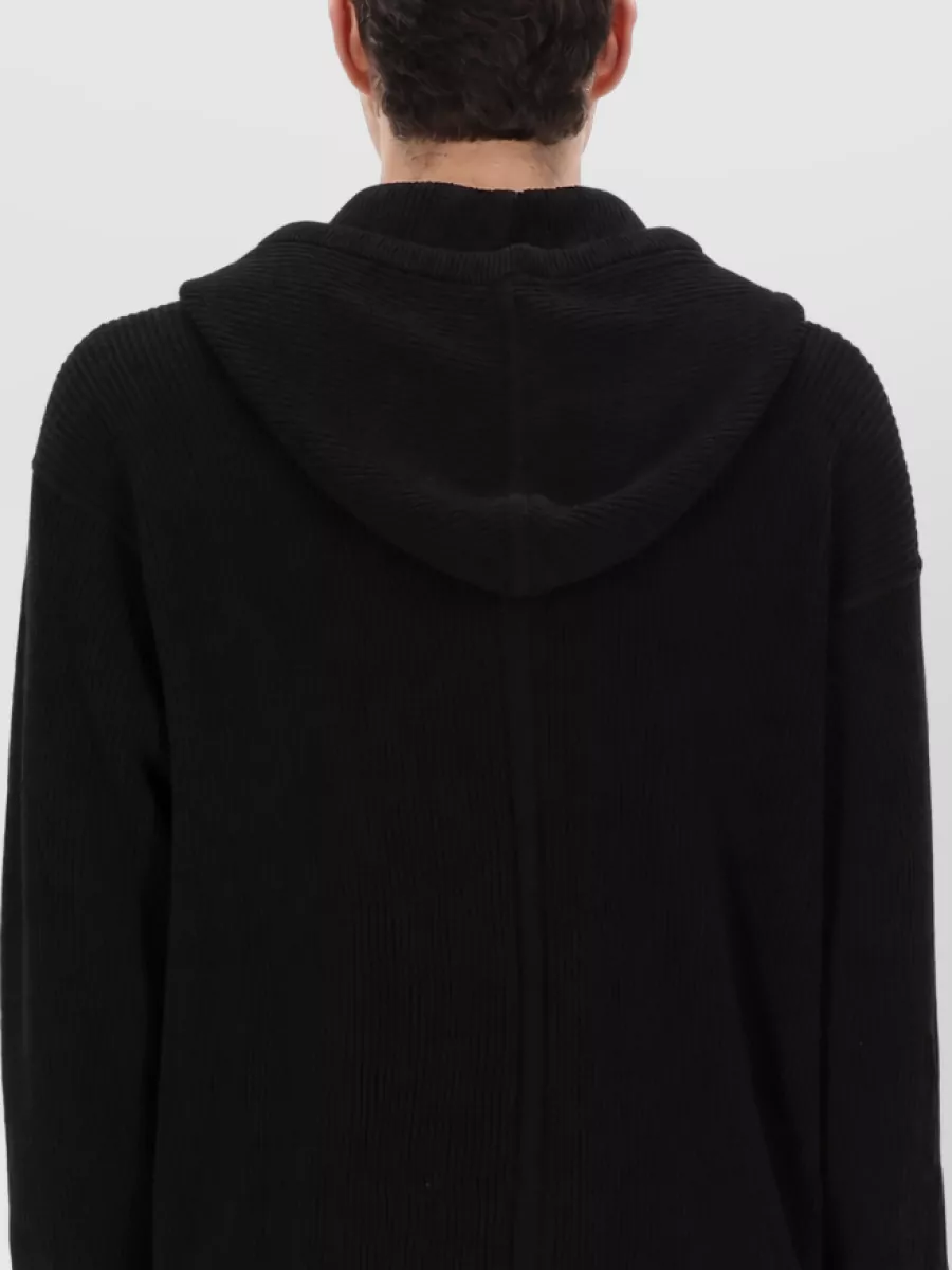 Rick Owens Wool Hooded Jacket