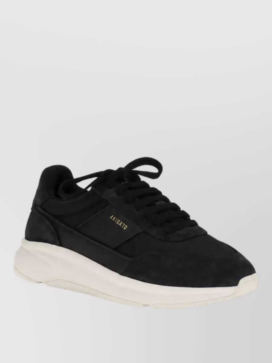 Axel Arigato Leather Suede Runner Sneakers