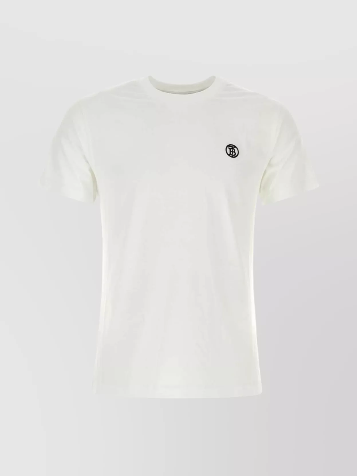 Shop Burberry Basic Crew Neck T-shirt