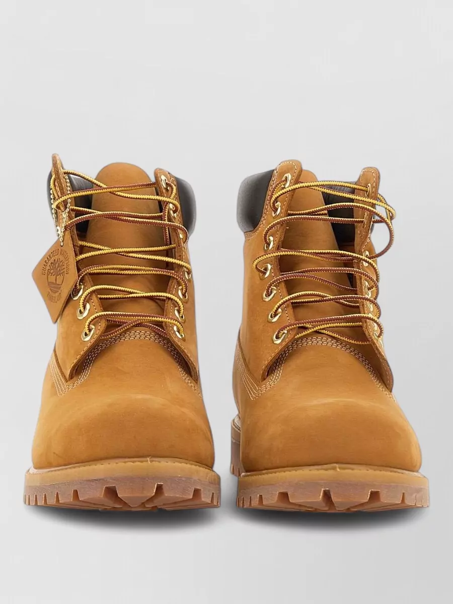 Timberland Leather Lace-Up Ankle Boots