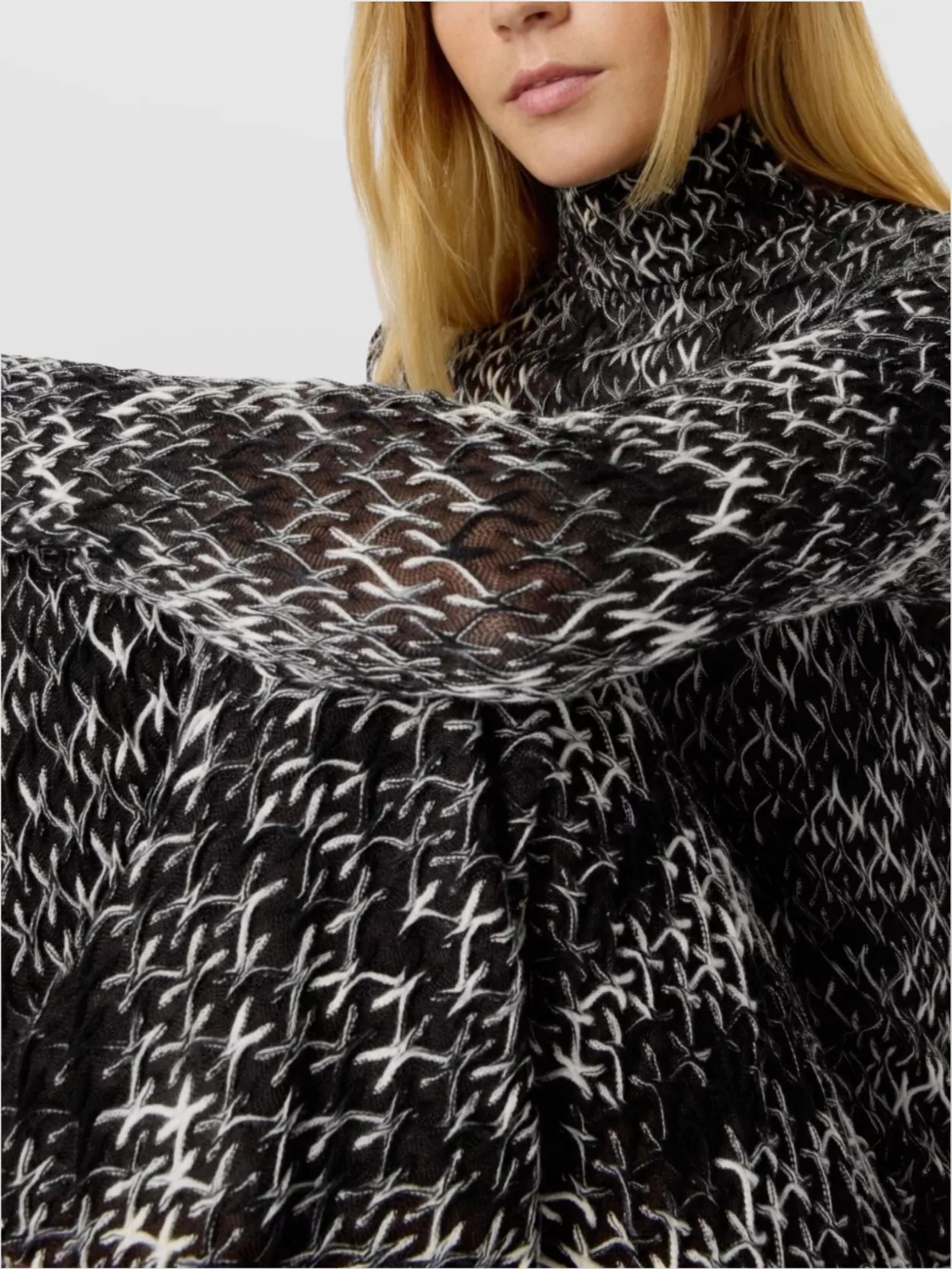 Missoni Long Sheer Dress Unique Design