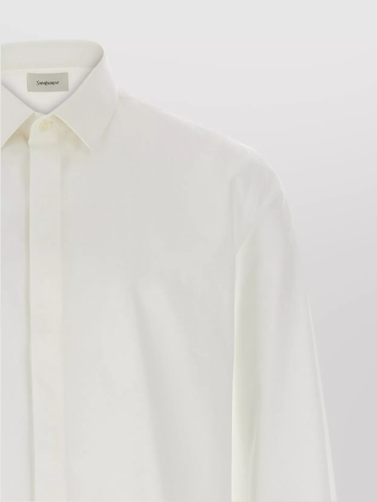 Saint Laurent Shirt Cotton Collar Button-Down